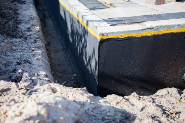 Professional Crawl Space Encapsulation technician working in Hudson, NY